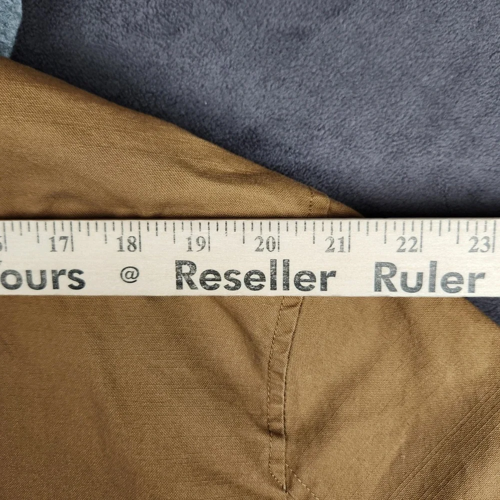 Levis‎ Hooded Jacket Mens XL Brown Cotton Canvas Full Zip Unlined Workwear NEW - Picture 7 of 10
